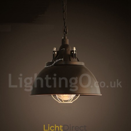 Retro Vintage Metalen 1 Lichts Hanglamp