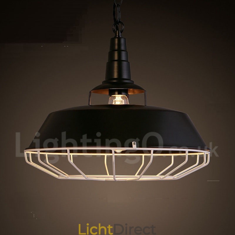 Retro Vintage Metalen 1 Lichts Hanglamp