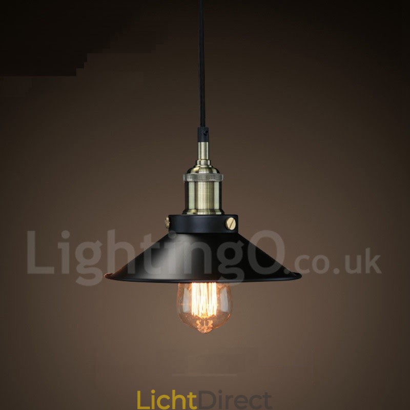 Retro Vintage Metalen 1 Lichts Hanglamp