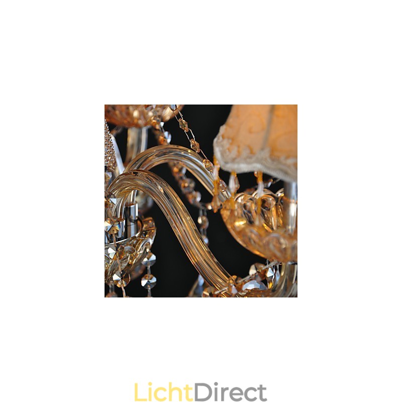 Kroonluchter Kristal Traditioneel Klassiek Glas 6 Licht