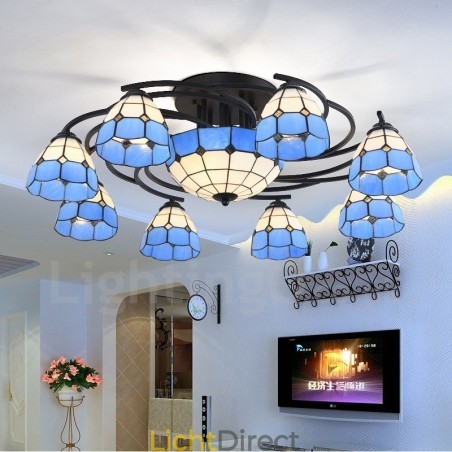 11 Lichts Mediterrane Stijl Geïntegreerde Kroonluchter