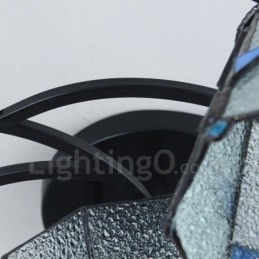 4-lichts mediterrane stijl geïntegreerde metalen badkamerkroonluchter