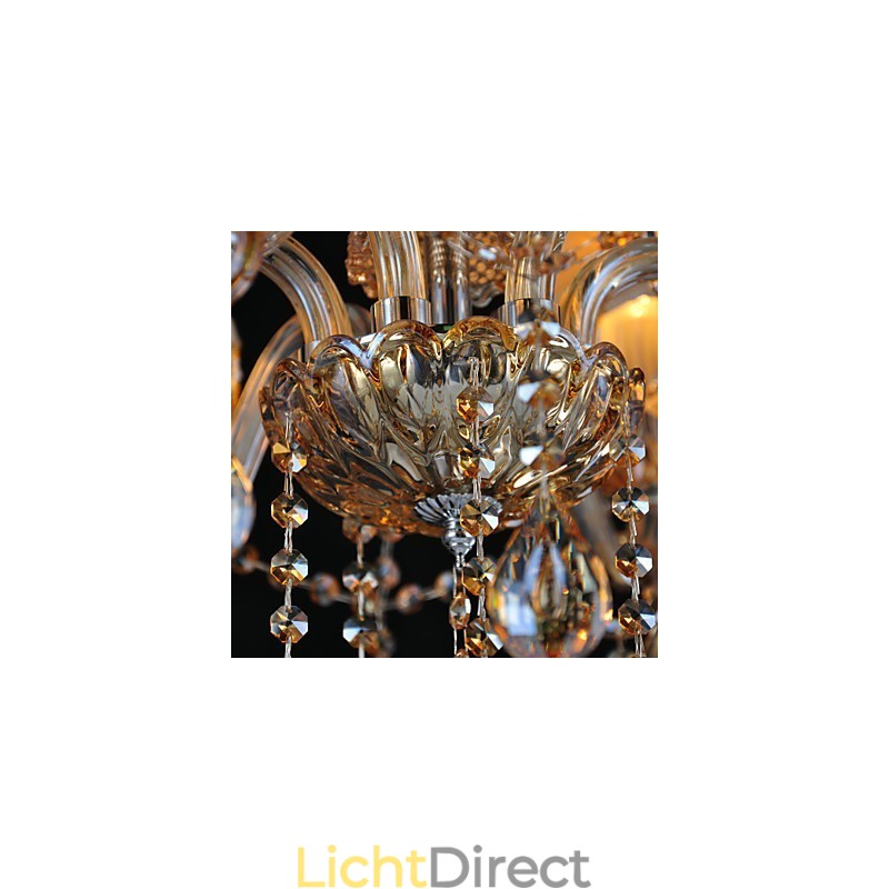 Kroonluchter Kristal Traditioneel Klassiek Glas 6 Licht