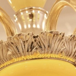 8-lichts traditionele klassieke geïntegreerde metalen kroonluchter