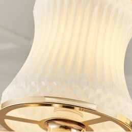 6-lichts traditionele klassieke geïntegreerde metalen luxe kaarskroonluchter