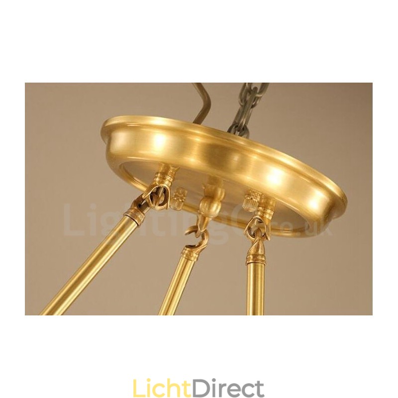 8-lichts rustieke lodge geïntegreerde metalen kroonluchter