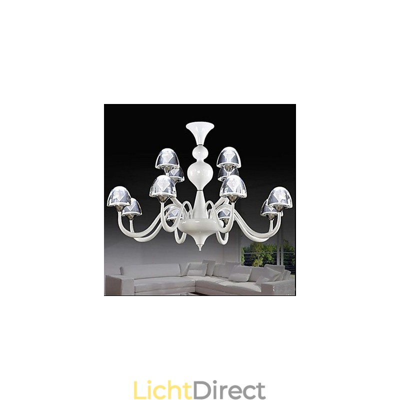 Moderne minimalistische creatieve kristallen paddenstoelhanger 8+4