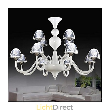 Moderne minimalistische creatieve kristallen paddenstoelhanger 8+4