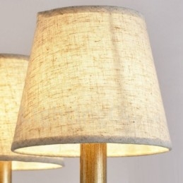 8-lichts rustieke lodge geïntegreerde metalen kroonluchter