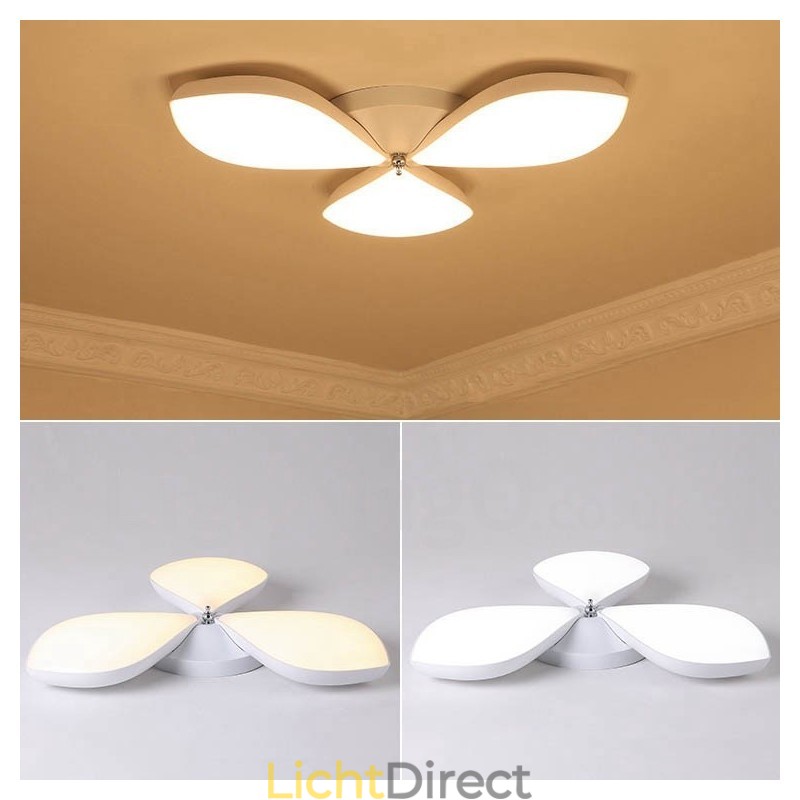 3-lichts moderne, eigentijdse, geïntegreerde metalen inbouwlamp