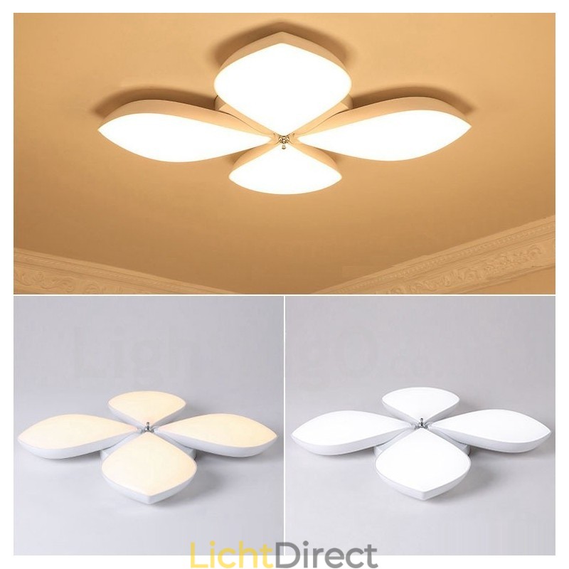 4-lichts moderne, eigentijdse, geïntegreerde metalen inbouwlamp