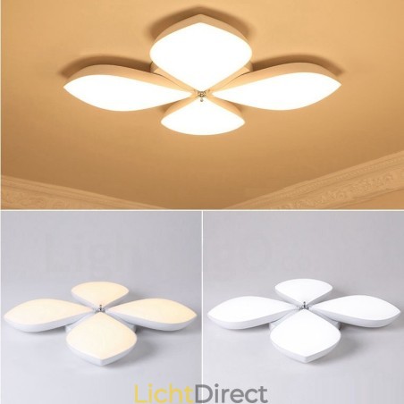 4-lichts moderne, eigentijdse, geïntegreerde metalen inbouwlamp 4-lichts moderne, eigentijdse, geïntegreerde metalen inbouwlamp
