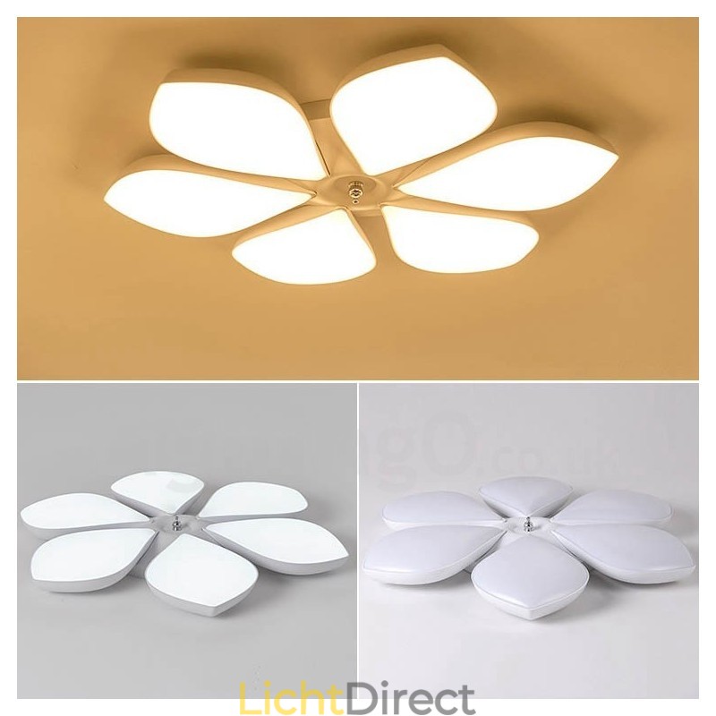 6-lichts moderne, eigentijdse, geïntegreerde metalen inbouwlamp