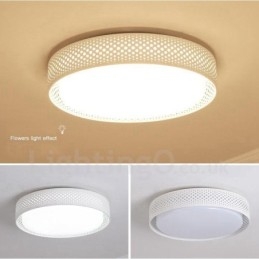 Moderne eigentijdse geïntegreerde metalen inbouwlamp