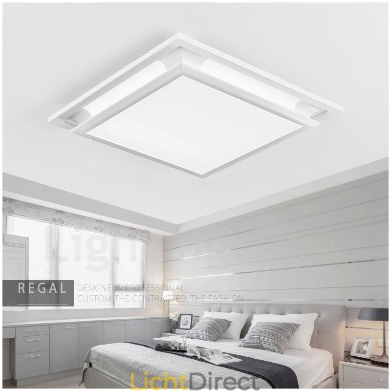 Moderne eigentijdse geïntegreerde metalen inbouwlamp