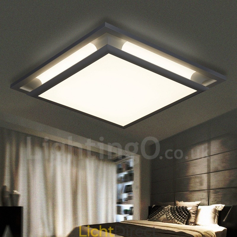 Moderne eigentijdse geïntegreerde metalen inbouwlamp