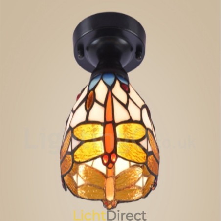 Geïntegreerde plafondlamp in mediterrane stijl Geïntegreerde plafondlamp in mediterrane stijl