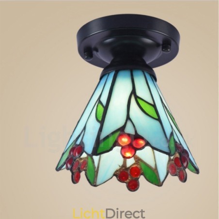 Geïntegreerde plafondlamp in mediterrane stijl Geïntegreerde plafondlamp in mediterrane stijl