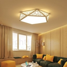 Moderne eigentijdse geïntegreerde plafondlamp