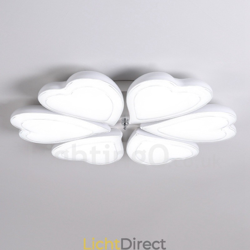 6-lichts moderne, eigentijdse, geïntegreerde metalen inbouwlamp