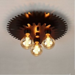 Zwarte gevormde plafondlampen Wandlamp Lamp Eenvoudige machines