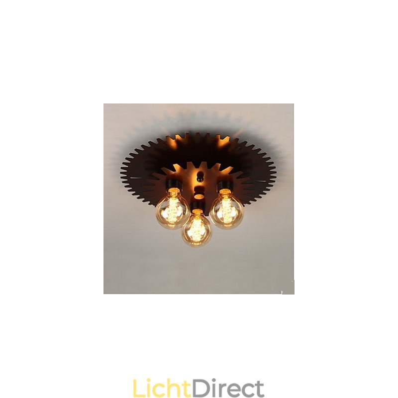 Zwarte gevormde plafondlampen Wandlamp Lamp Eenvoudige machines