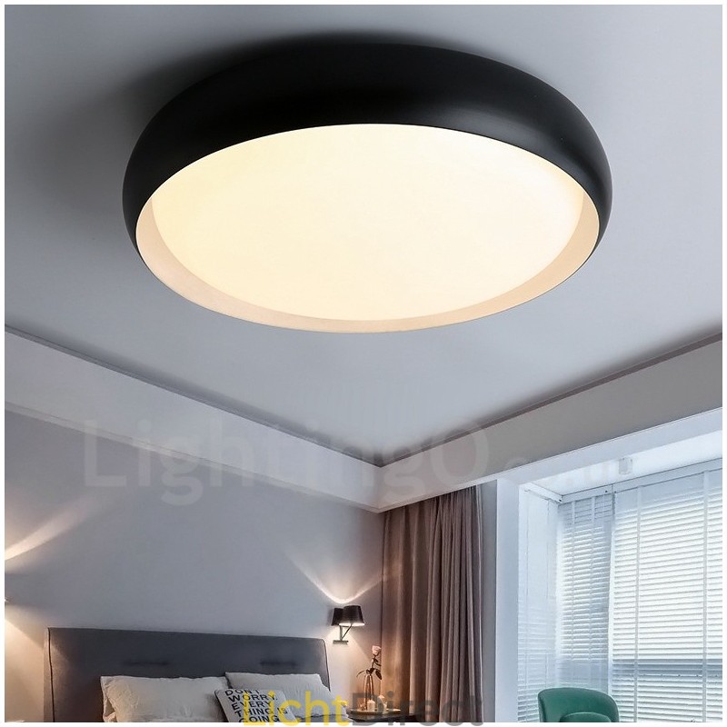 Moderne eigentijdse geïntegreerde metalen inbouwlamp