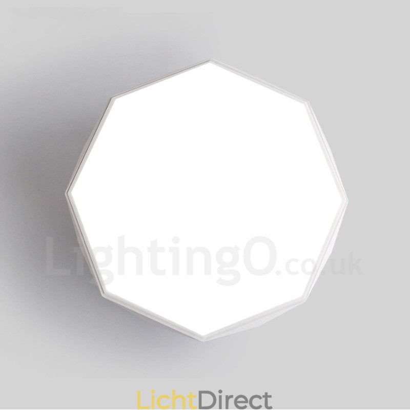 Moderne eigentijdse geïntegreerde metalen inbouwlamp