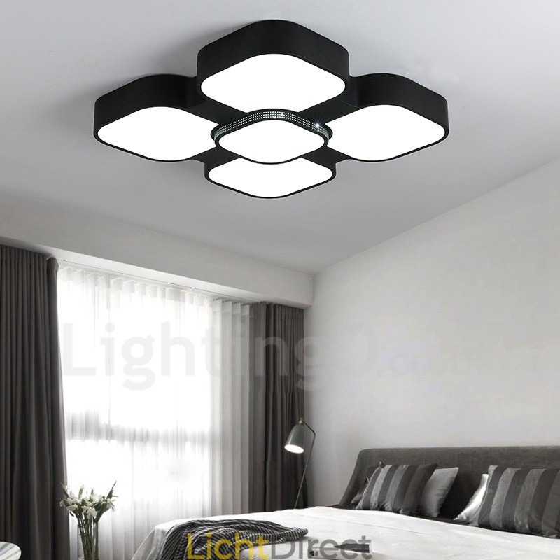 Moderne eigentijdse geïntegreerde metalen inbouwlamp