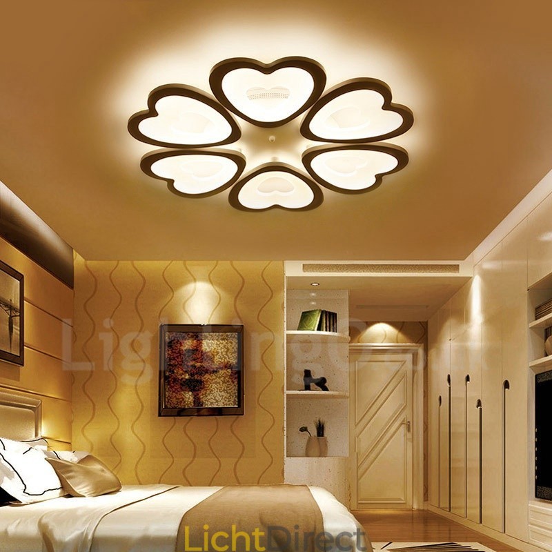 6-lichts moderne, eigentijdse, geïntegreerde plafondlamp