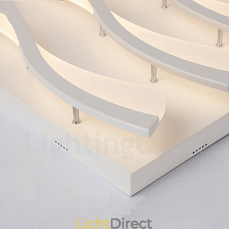 6-lichts moderne, eigentijdse, geïntegreerde plafondlamp