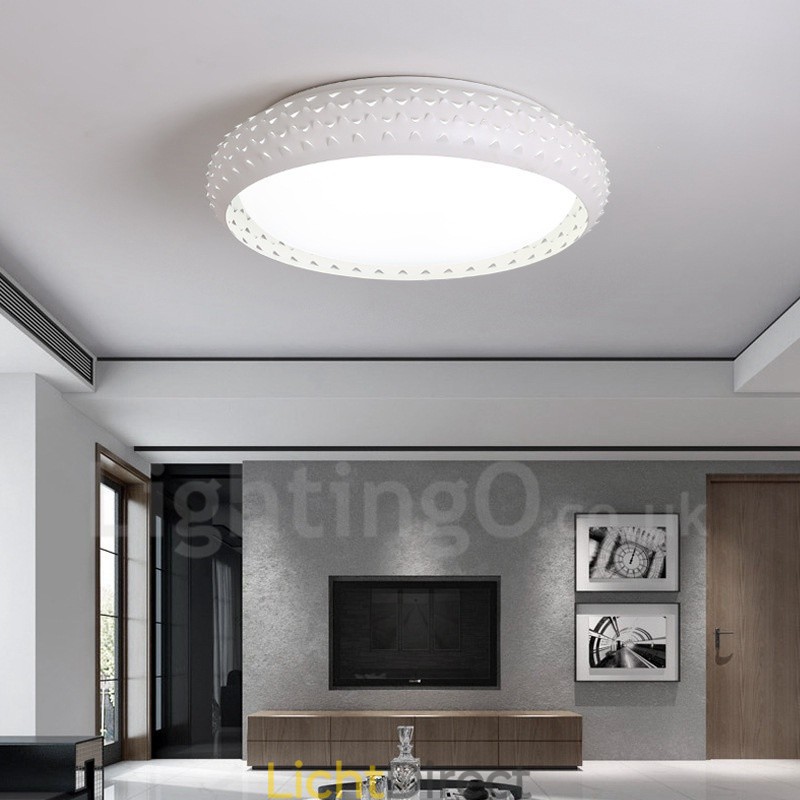 Moderne eigentijdse geïntegreerde metalen inbouwlamp