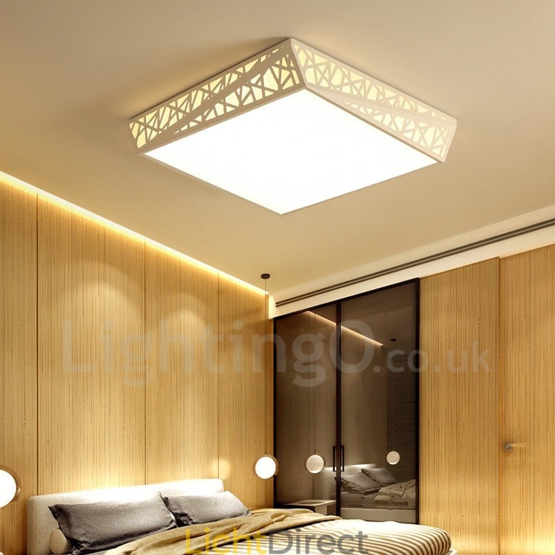 Moderne eigentijdse geïntegreerde metalen inbouwlamp