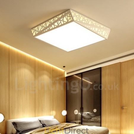 Moderne eigentijdse geïntegreerde metalen inbouwlamp