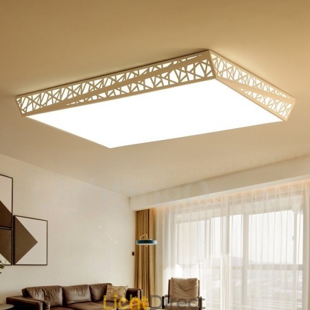 Moderne eigentijdse geïntegreerde metalen inbouwlamp