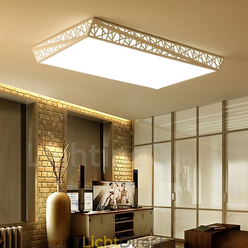 Moderne eigentijdse geïntegreerde metalen inbouwlamp