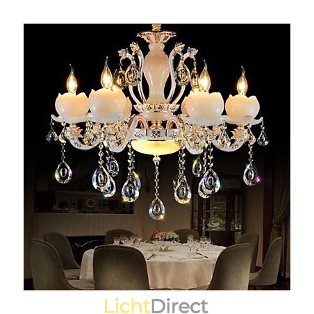 Luxe Europese stijl zinklegering jade kristal hanger Luxe Europese stijl zinklegering jade kristal hanger