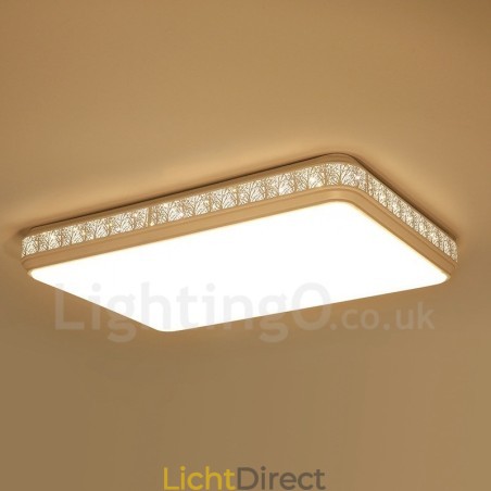 Moderne eigentijdse geïntegreerde metalen inbouwlamp