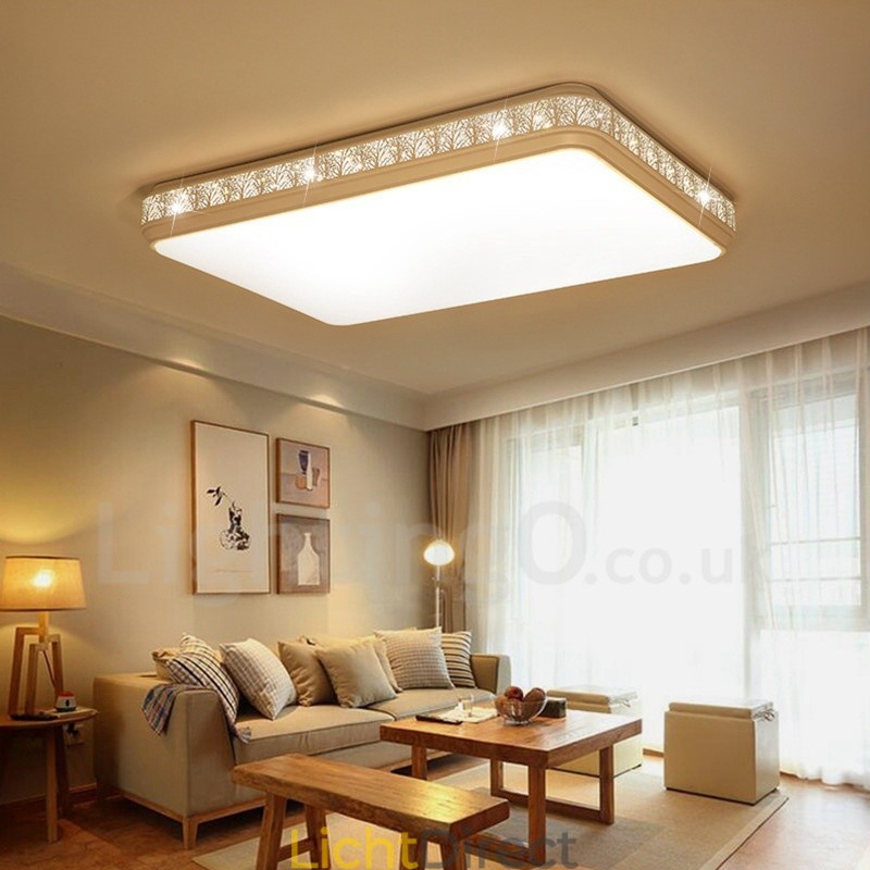 Moderne eigentijdse geïntegreerde metalen inbouwlamp