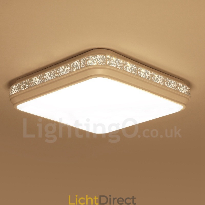 Moderne eigentijdse geïntegreerde metalen inbouwlamp