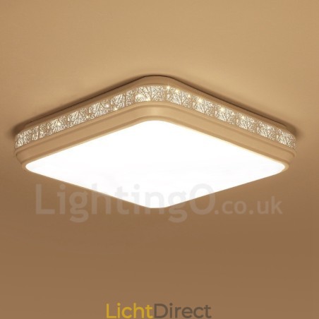 Moderne eigentijdse geïntegreerde metalen inbouwlamp