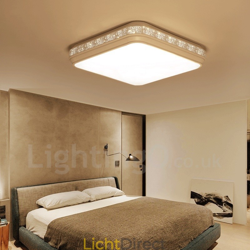 Moderne eigentijdse geïntegreerde metalen inbouwlamp