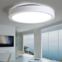 Moderne eigentijdse geïntegreerde metalen inbouwlamp