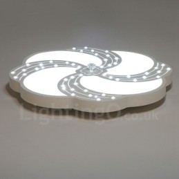 Moderne eigentijdse geïntegreerde metalen inbouwlamp