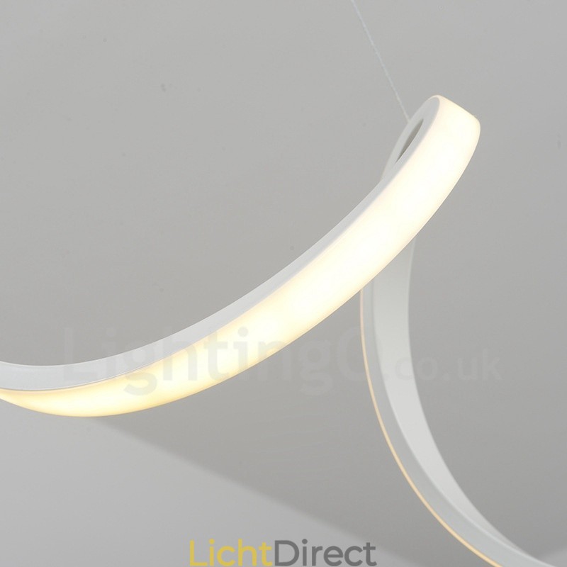 Moderne eigentijdse geïntegreerde hanglamp