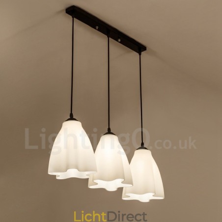 3-lichts traditionele klassieke geïntegreerde metalen hanglamp 3-lichts traditionele klassieke geïntegreerde metalen hanglamp