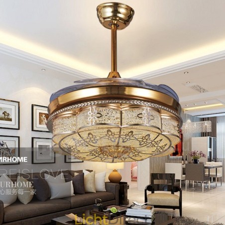 Moderne eigentijdse onzichtbare plafondventilator Plafondventilatoren