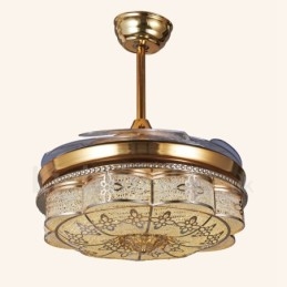 Moderne eigentijdse onzichtbare plafondventilator Plafondventilatoren