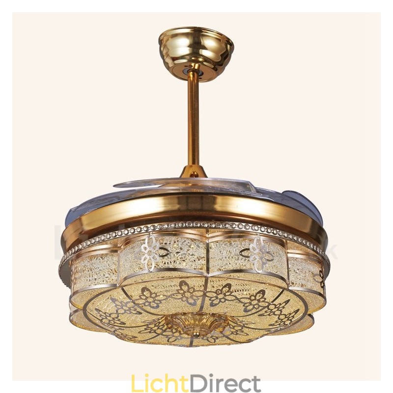 Moderne eigentijdse onzichtbare plafondventilator Plafondventilatoren