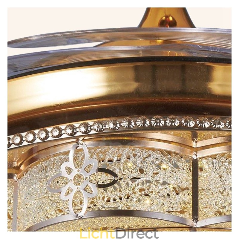 Moderne eigentijdse onzichtbare plafondventilator Plafondventilatoren